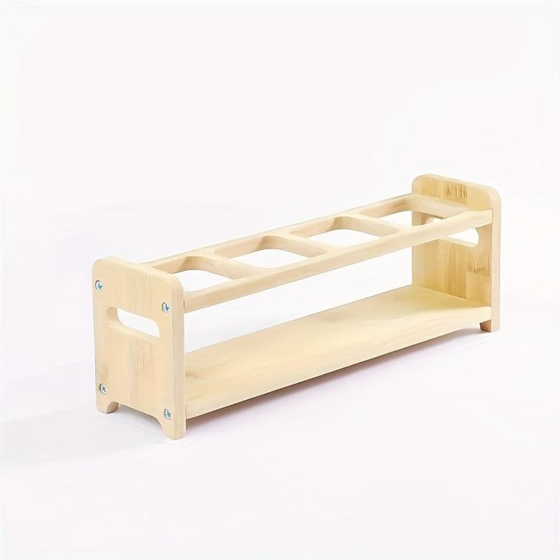 Wooden Spice Rack Kitchen Sponge Holder Multifunctional Kitchen Tools