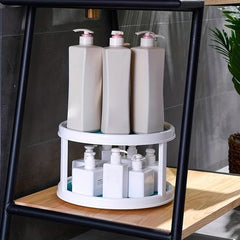 Kitchen Rotating Storage Rack Seasoning Condiment Organizer