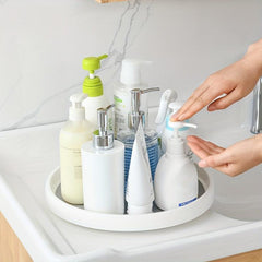 Kitchen Rotating Storage Rack Seasoning Condiment Organizer