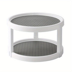 Kitchen Rotating Storage Rack Seasoning Condiment Organizer