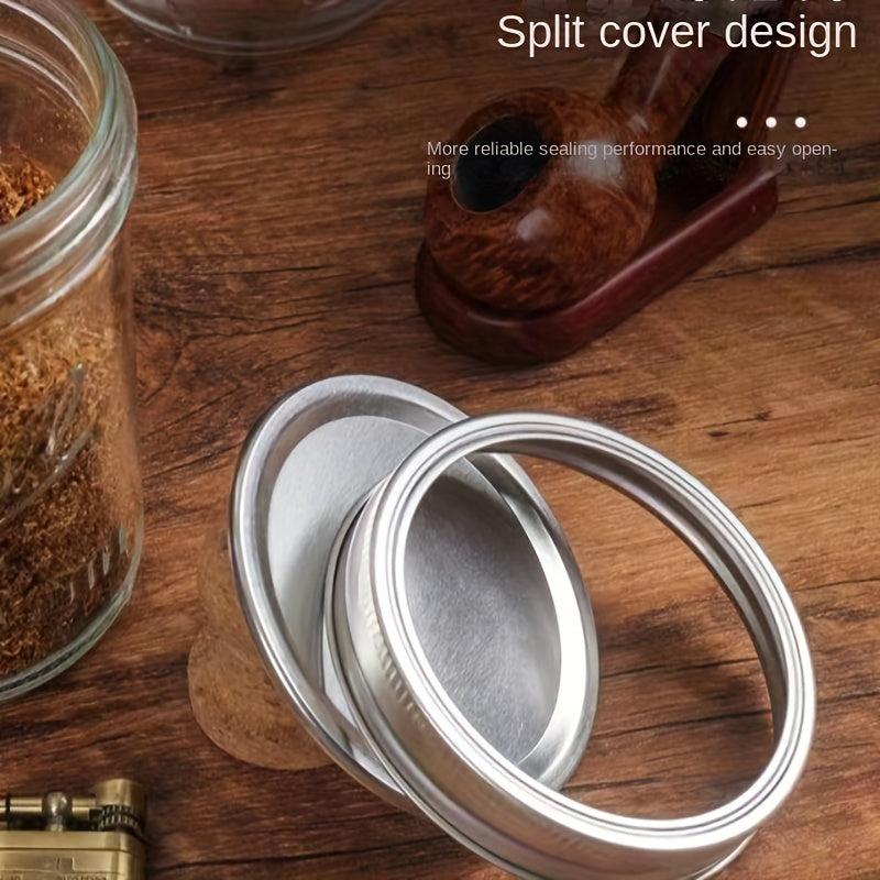 4pcs 16oz Wide Mouth Mason Jars Sealed Beverage Bottles for Fresh Keeping Box
