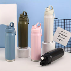 750ml Stainless Steel Thermal Water Bottle for Outdoor Activities