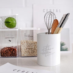 Kitchen Tableware Drain Holder Cutlery Shelf & Flatware Organizer
