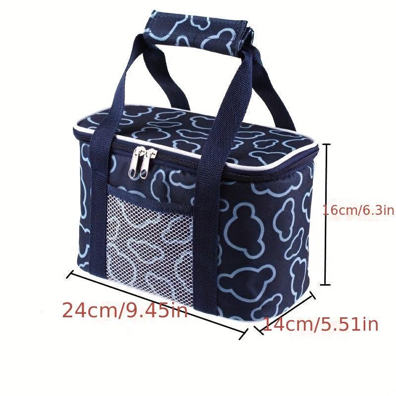 Portable Insulation Bag for Lunch Box Fresh keeping Camping Picnic Beach