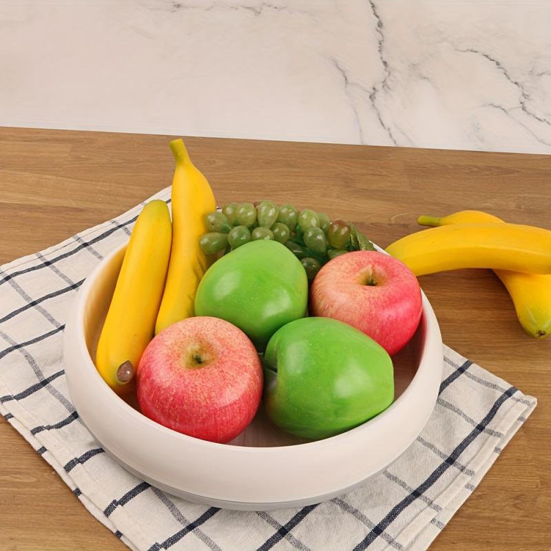 360 Rotating Kitchen Rack Fruit Spice Jar Holder Storage Tray