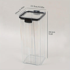 Clear Sealed Jars Airtight Food Storage Containers
