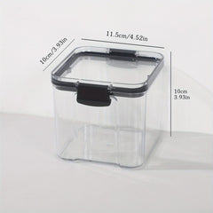 Clear Sealed Jars Airtight Food Storage Containers