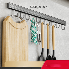 10pcs Magnetic Spice Rack for Refrigerator Hanging Organizer Hooks