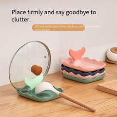 Kitchen Organizer Rack for Soup Spoon, Chopsticks, Pot Cover, and Chopping Board