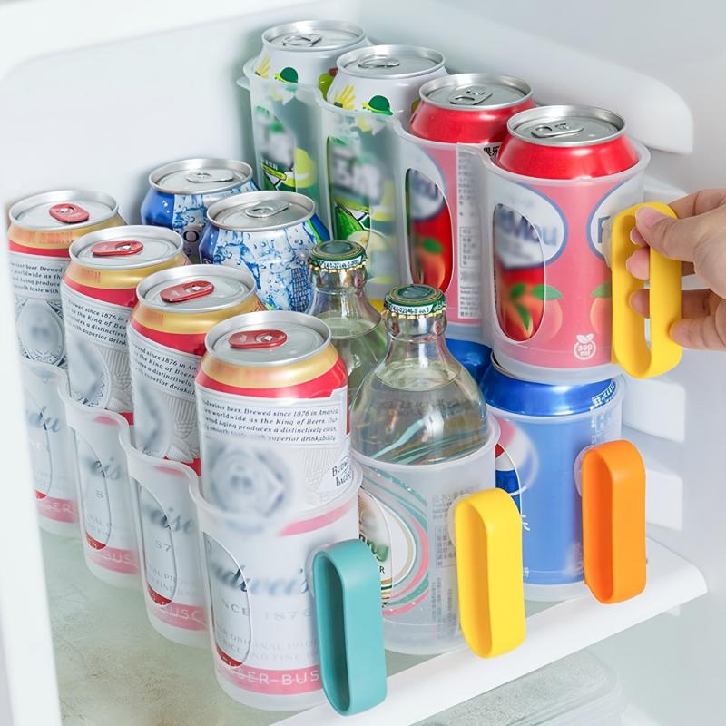 4 Grid Drink Rack Beverage Storage Box