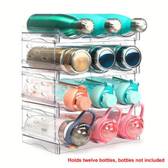 Stackable Cup Organizer for Cabinet Plastic Tumbler Travel