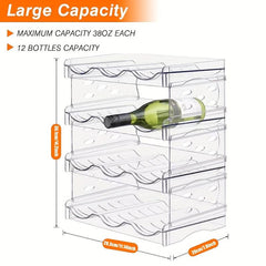 Stackable Cup Organizer for Cabinet Plastic Tumbler Travel