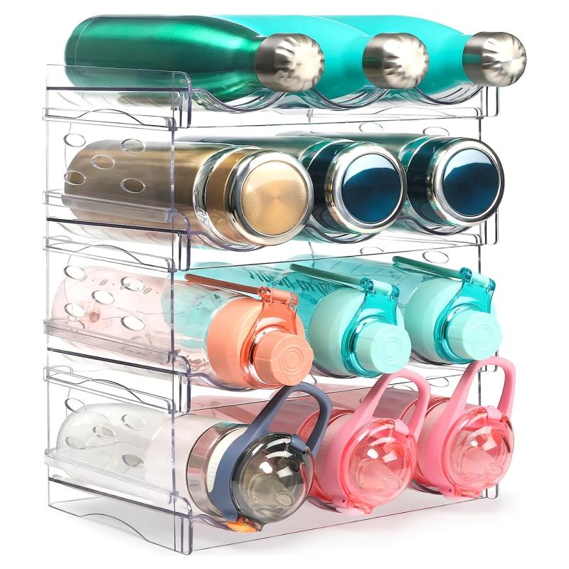 Stackable Cup Organizer for Cabinet Plastic Tumbler Travel