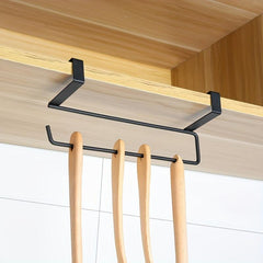 Kitchen Iron Tissue Holder Under Cabinet Storage Hanger