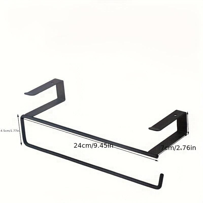 Kitchen Iron Tissue Holder Under Cabinet Storage Hanger
