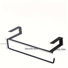 Kitchen Iron Tissue Holder Under Cabinet Storage Hanger