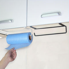 Kitchen Iron Tissue Holder Under Cabinet Storage Hanger