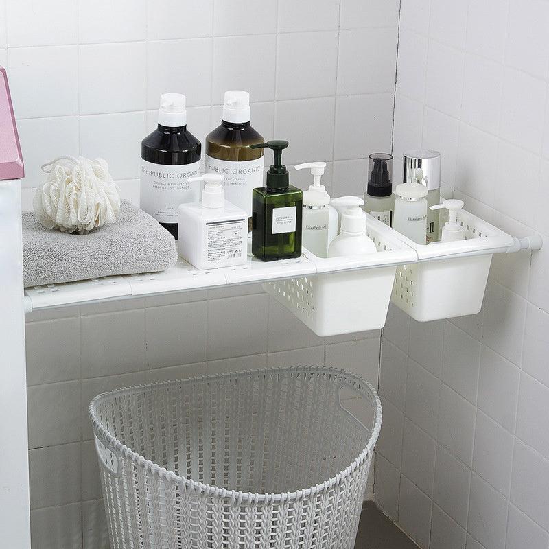 Telescopic Rod Kitchen Retractable Storage Rod