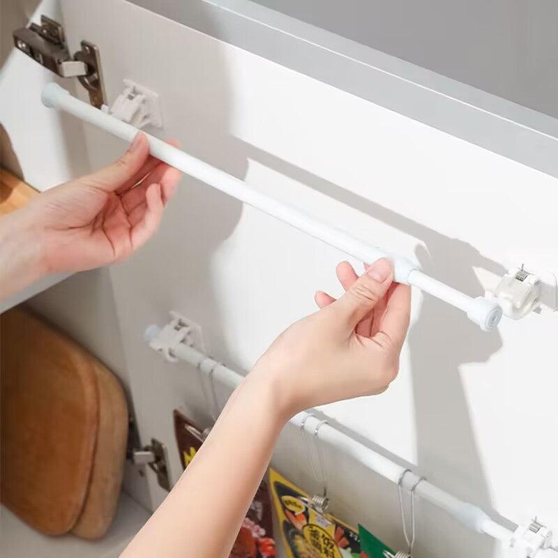 Telescopic Rod Kitchen Retractable Storage Rod
