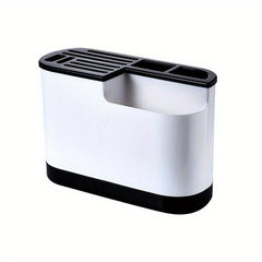 Kitchen Holder with Pot Cover Chopstick Holder Drain Rack and Drip Tray
