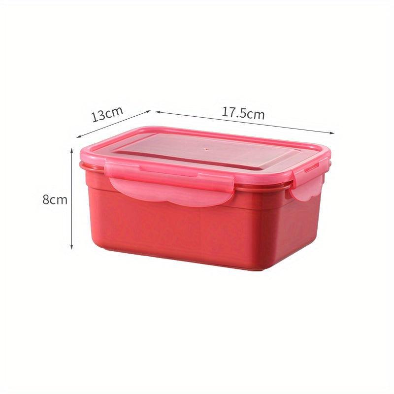Leakproof Square Lunch Box with Divided Bento Box