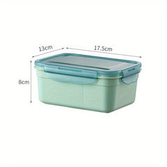 Leakproof Square Lunch Box with Divided Bento Box