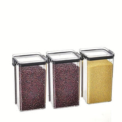 Airtight Food Storage Containers with Lids Clear Sealed Fresh-keeping Box