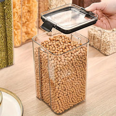 Airtight Food Storage Containers with Lids Clear Sealed Fresh-keeping Box