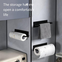 Kitchen Paper Towel Rack Punching Installation Towel Rack Toilet Paper Holder