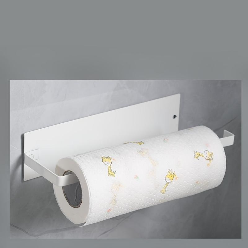 Kitchen Paper Towel Rack Punching Installation Towel Rack Toilet Paper Holder