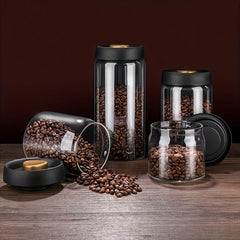 High Vacuum Glass Canister for Extended Storage Time