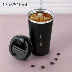 Stainless Steel Travel Coffee Cup 17 oz