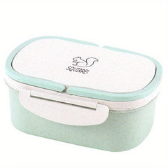 Portable Lunch Box with Compartment and Lid for Work Microwave Bento Box