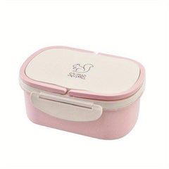 Portable Lunch Box with Compartment and Lid for Work Microwave Bento Box