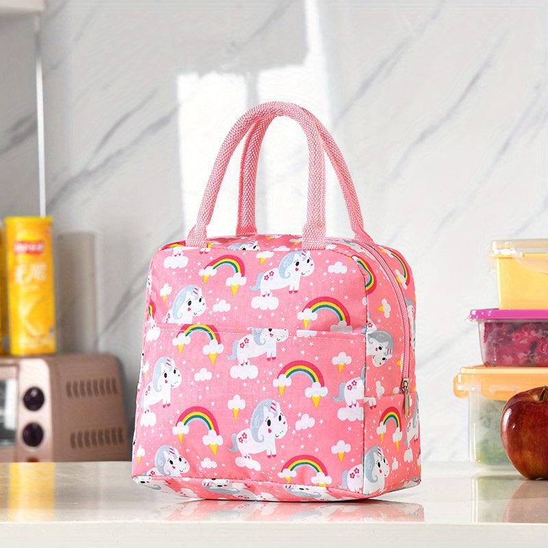 Insulated Leakproof Lunch Bag with Aluminum Foil Liner