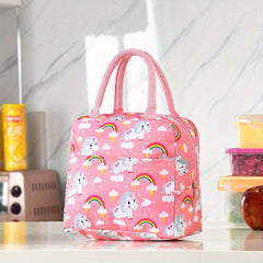Insulated Leakproof Lunch Bag with Aluminum Foil Liner