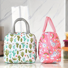 Insulated Leakproof Lunch Bag with Aluminum Foil Liner