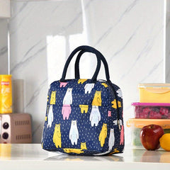 Insulated Leakproof Lunch Bag with Aluminum Foil Liner