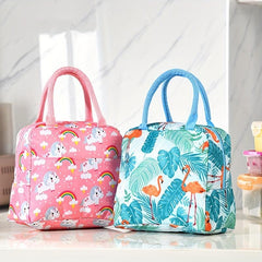 Insulated Leakproof Lunch Bag with Aluminum Foil Liner