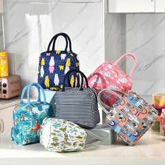 Insulated Leakproof Lunch Bag with Aluminum Foil Liner