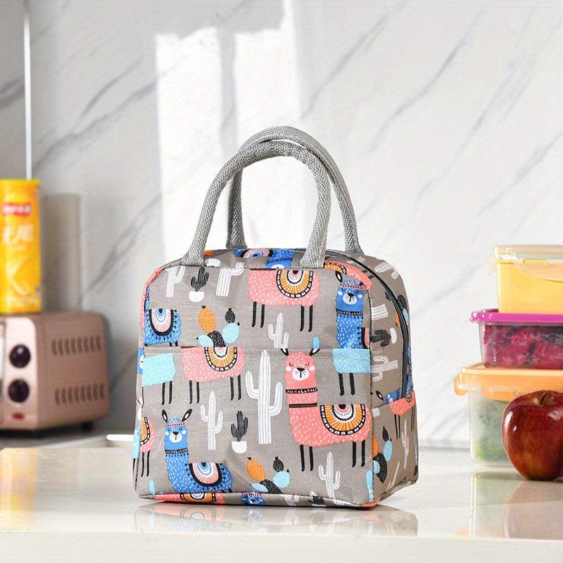 Insulated Leakproof Lunch Bag with Aluminum Foil Liner