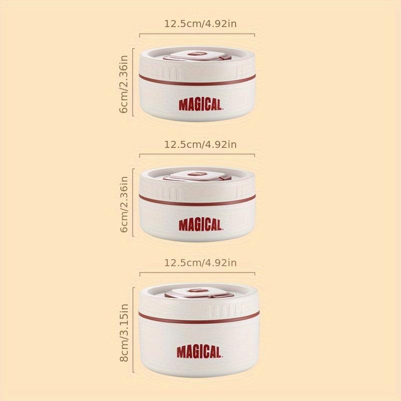 304 Stainless Steel Lunch Box with Insulation Bag Portable Leakproof Insulated