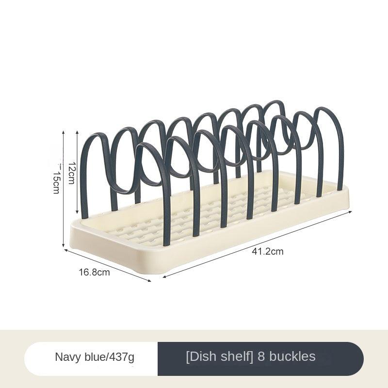 1pc Multifunctional Dish Rack for Kitchen Storage