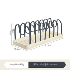 1pc Multifunctional Dish Rack for Kitchen Storage