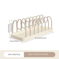 1pc Multifunctional Dish Rack for Kitchen Storage