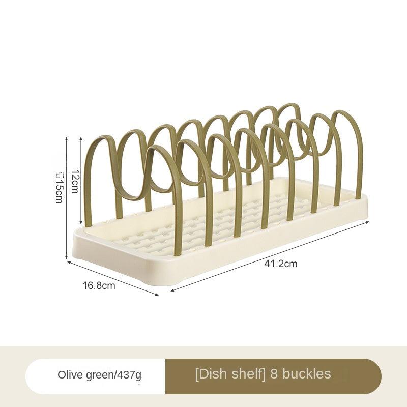 1pc Multifunctional Dish Rack for Kitchen Storage