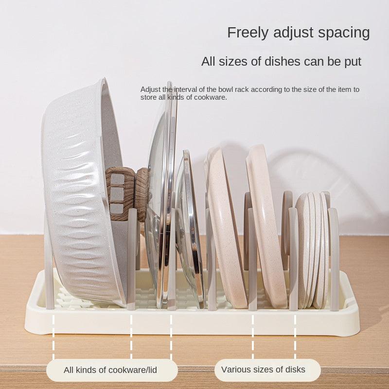 1pc Multifunctional Dish Rack for Kitchen Storage