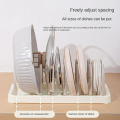 1pc Multifunctional Dish Rack for Kitchen Storage
