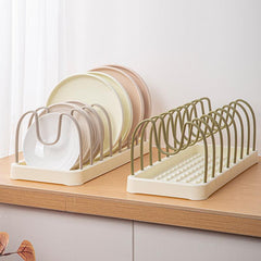 1pc Multifunctional Dish Rack for Kitchen Storage