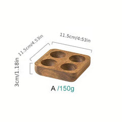 1pc Wooden Egg Storage Box Kitchen Organizer